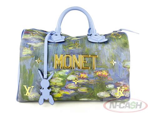 borsa louis vuitton jeff koons monet|jeff koons catalog.